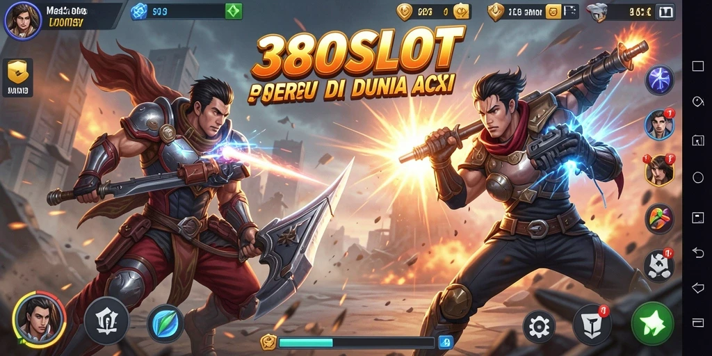 Tampilan gameplay Fighting yang mendebarkan di 380SLOT.