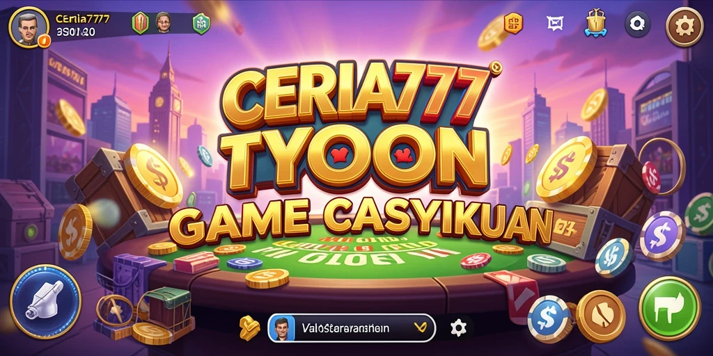 Gameplay Tycoon yang seru dan menantang di CERIA777.