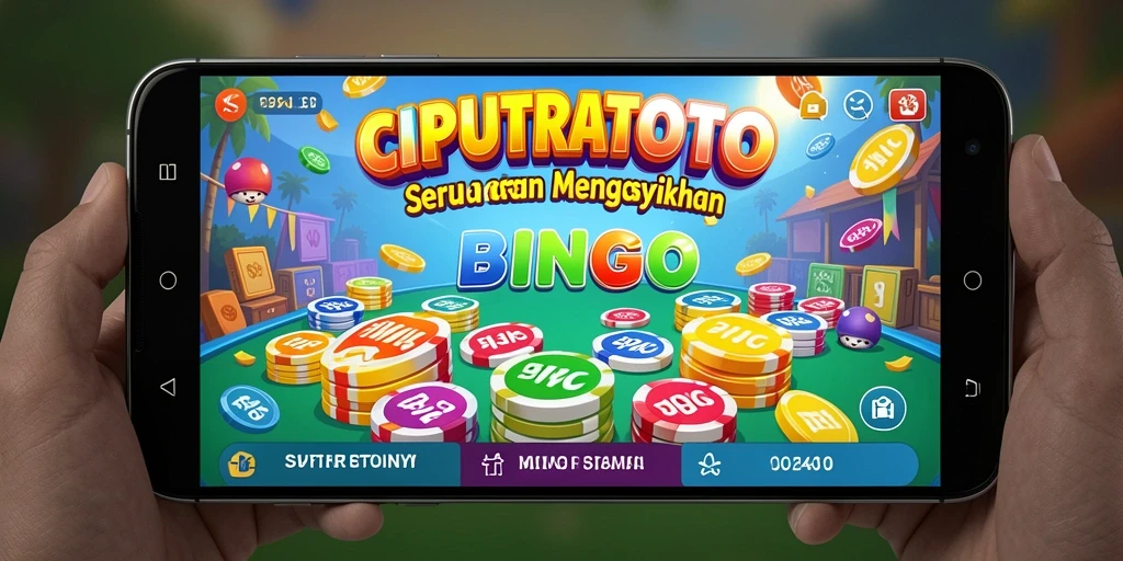 Screenshot gameplay CIPUTRATOTO menampilkan keseruan permainan Bingo.