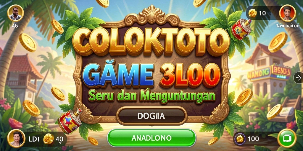 Tampilan menarik dari gameplay COLOKTOTO yang seru.