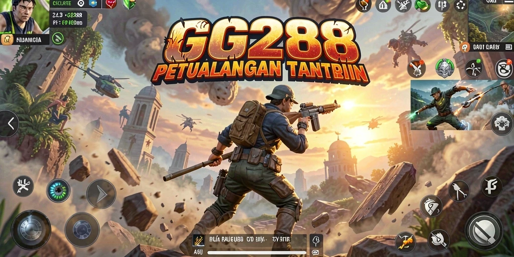 Tampilan gameplay GG288 yang penuh aksi dan tantangan.
