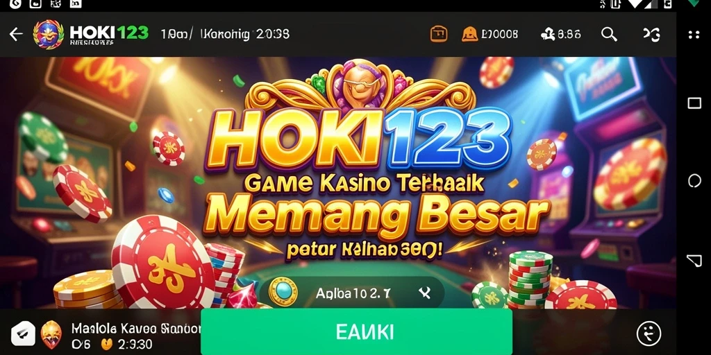Tampilan gameplay mengasyikkan dari HOKI123 yang penuh aksi Kasino.