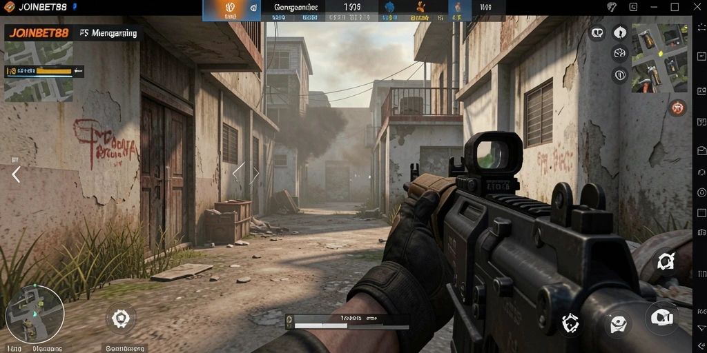 Tangkapan layar gameplay kelas satu dari JOINBET88.