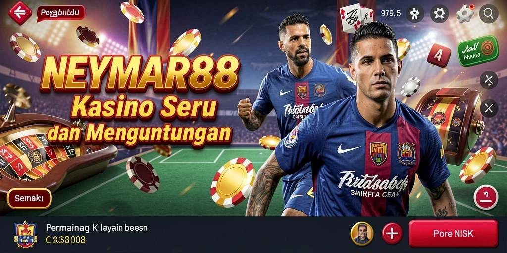 Tangkapan layar NEYMAR88 menampilkan gameplay Kasino yang menarik dan interaktif.