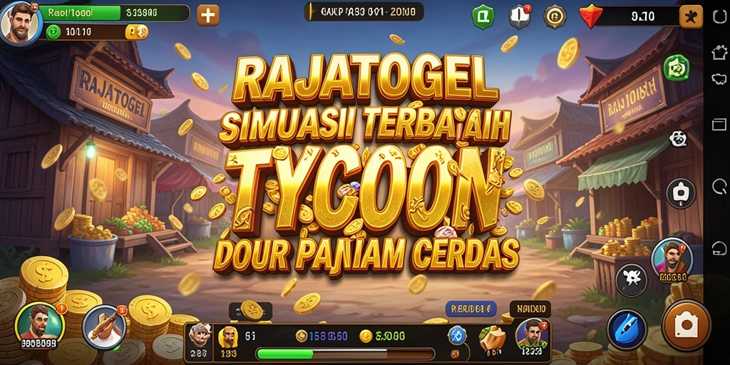 Screenshot gameplay RAJATOGEL yang menampilkan keseruan simulasi Tycoon.