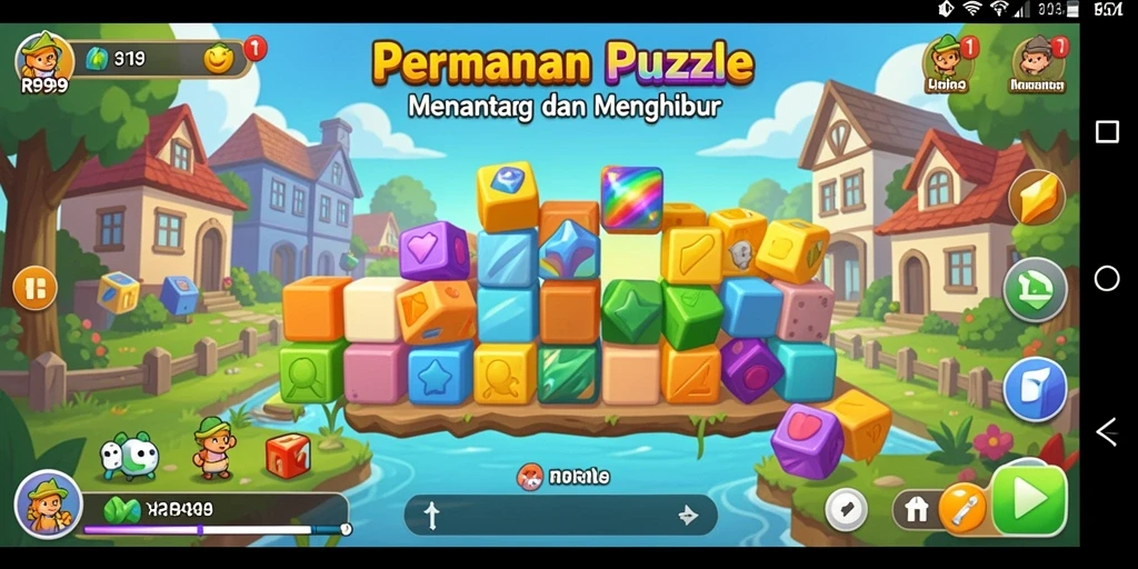 Tangkapan layar gameplay <strong>RR999</strong> menampilkan teka-teki menarik yang harus diselesaikan.
