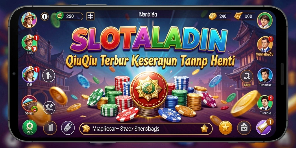 Tampilan gameplay QiuQiu yang mendebarkan di SLOTALADIN.