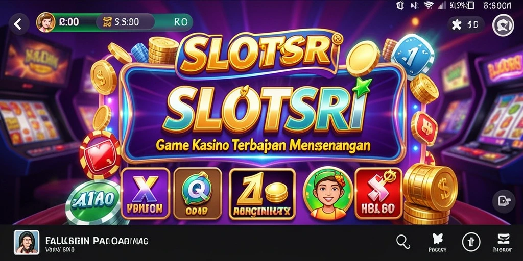 Tampilan gameplay menarik di SLOTSRI dengan slot yang seru.