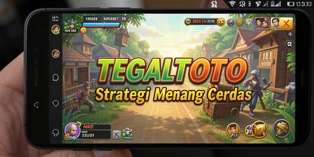 Screenshot menunjukkan gameplay menantang dari TEGALTOTO.