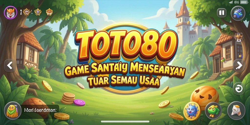 Screenshot gameplay TOTO80 yang menunjukkan momen seru dalam permainan Casual.